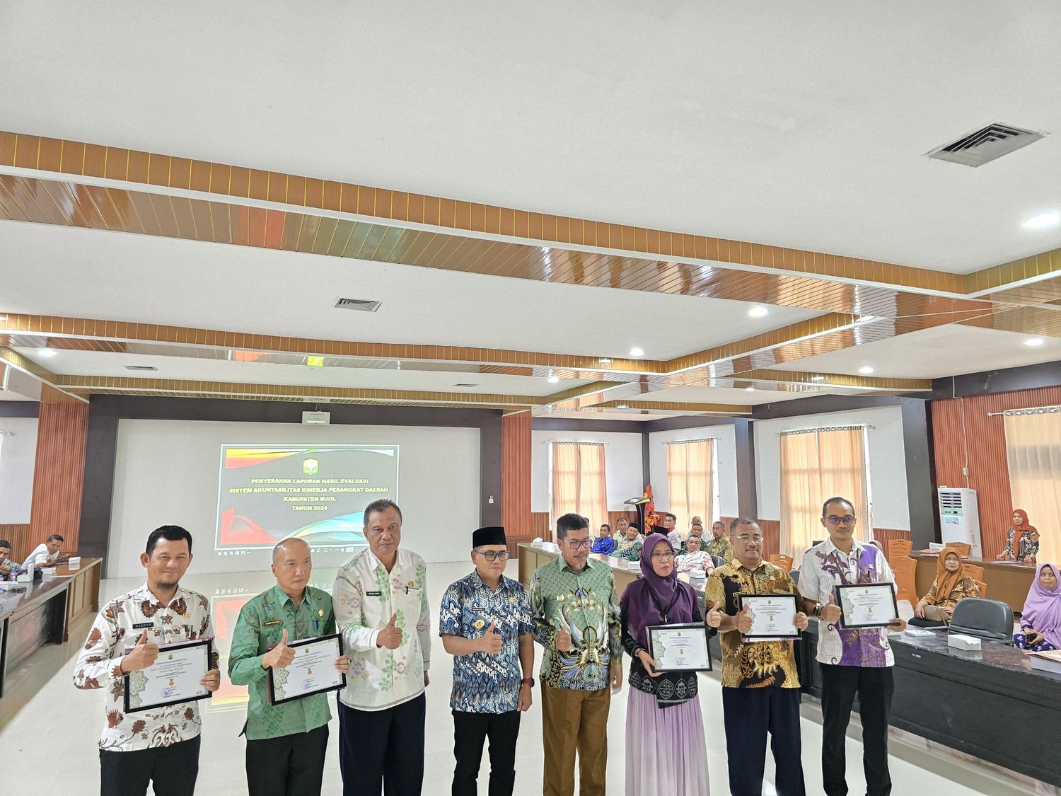 Penyerahan Laporan Hasil Evaluasi SAKIP Tahun 2024